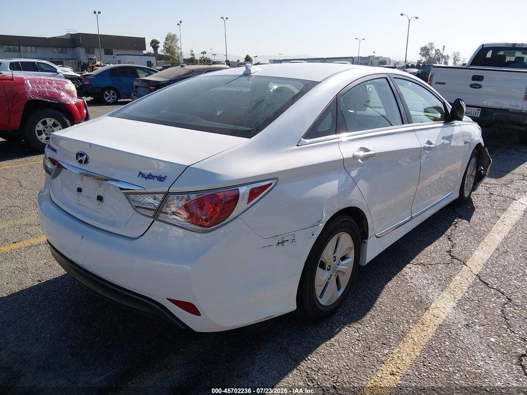 KMHEC4A41FA133080 2015 HYUNDAI SONATA HYBRID photo no. 4