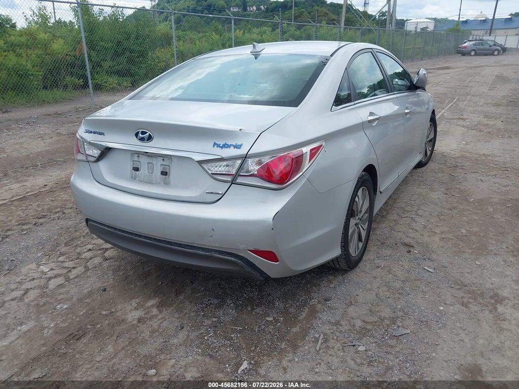 KMHEC4A4XFA126144 2015 HYUNDAI SONATA HYBRID photo no. 4