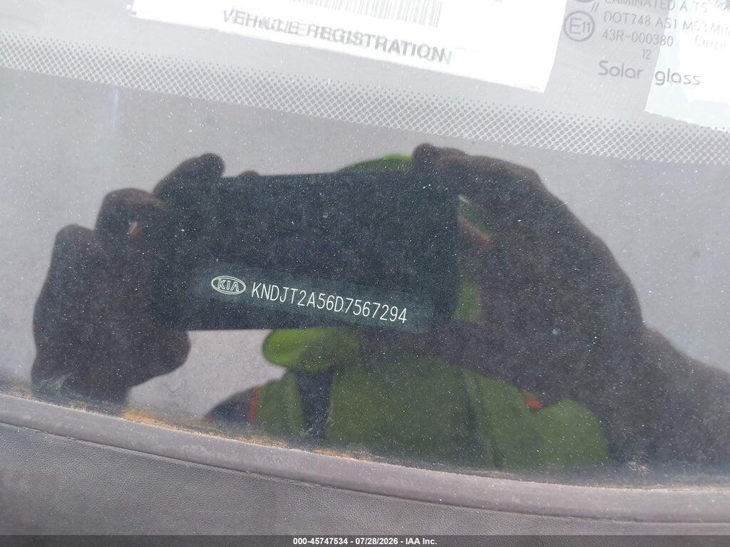 KNDJT2A56D7567294 2013 KIA SOUL photo no. 12