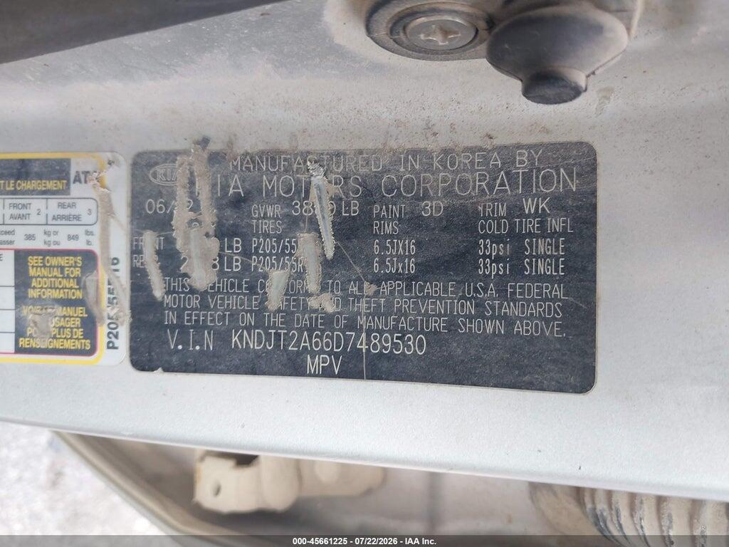 KNDJT2A66D7489530 2013 KIA SOUL photo no. 9