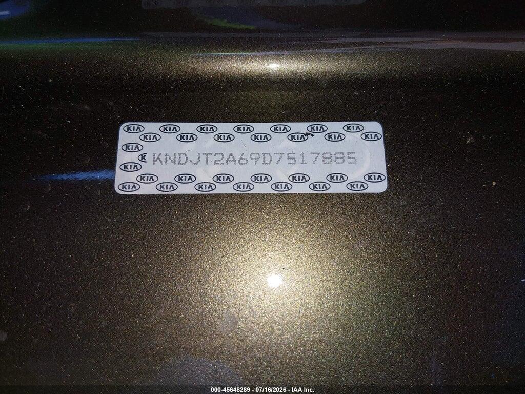 KNDJT2A69D7517885 2013 KIA SOUL photo no. 9