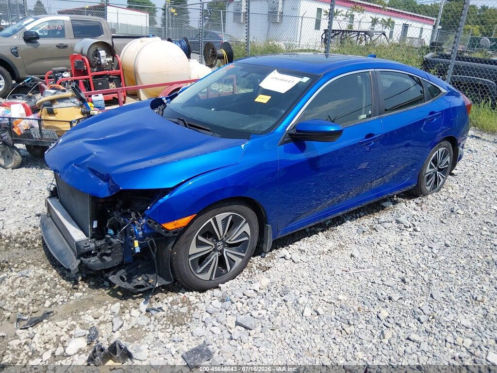 JHMFC1F36JX040602 2018 HONDA CIVIC photo no. 2