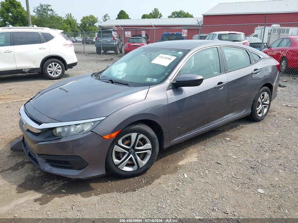 2HGFC2F57JH571287 2018 HONDA CIVIC photo no. 2