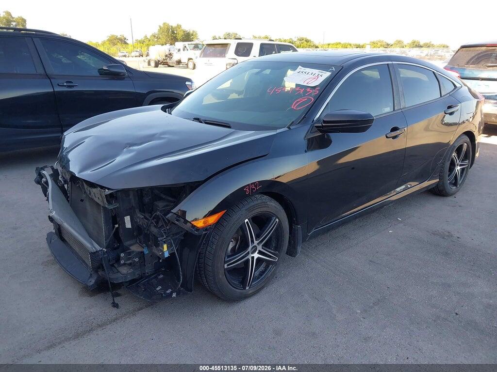 JHMFC1F72JX009978 2018 HONDA CIVIC photo no. 2
