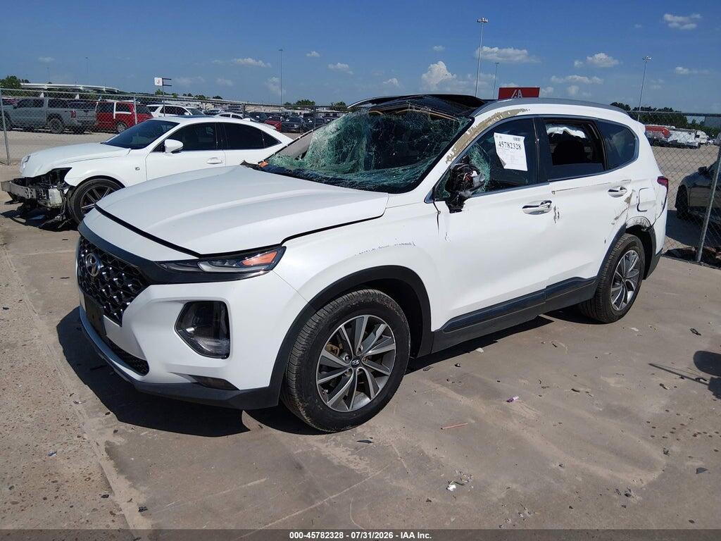 5NMS53AD2LH264712 2020 HYUNDAI SANTA FE photo no. 2