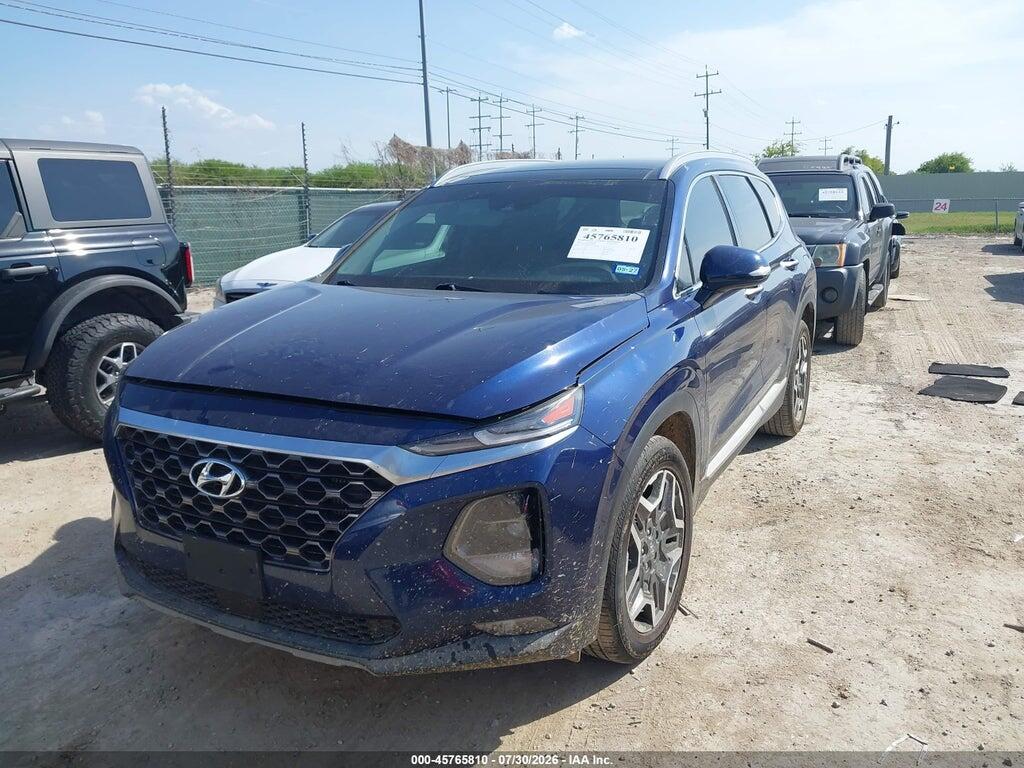 5NMS33AA7LH299287 2020 HYUNDAI SANTA FE photo no. 2