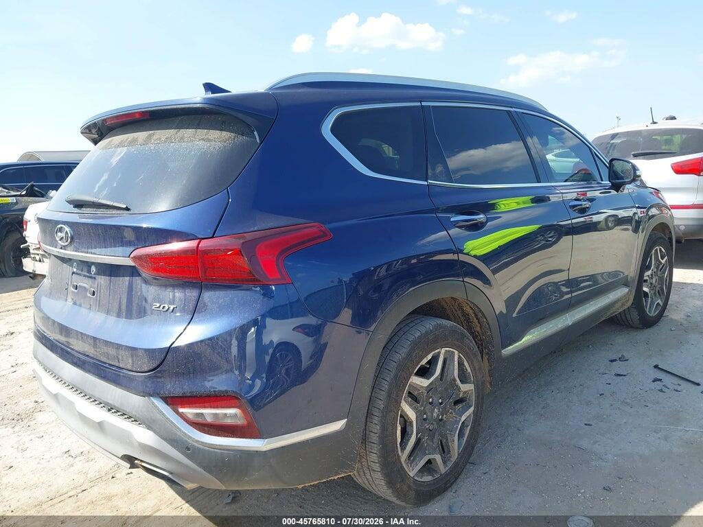 5NMS33AA7LH299287 2020 HYUNDAI SANTA FE photo no. 4