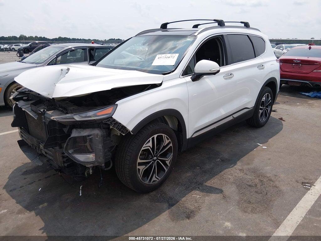 5NMS53AA2LH222353 2020 HYUNDAI SANTA FE photo no. 2