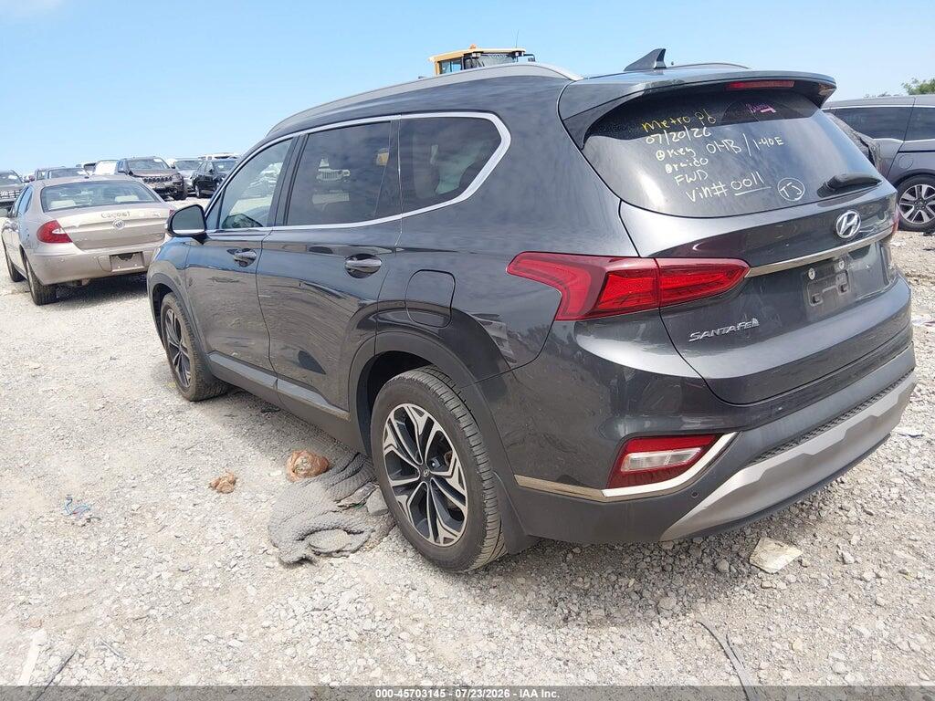 5NMS53AA3LH230011 2020 HYUNDAI SANTA FE photo no. 3