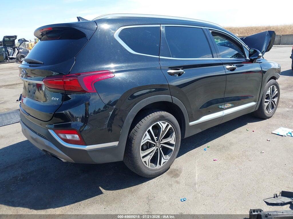 5NMS33AA3LH298010 2020 HYUNDAI SANTA FE photo no. 4