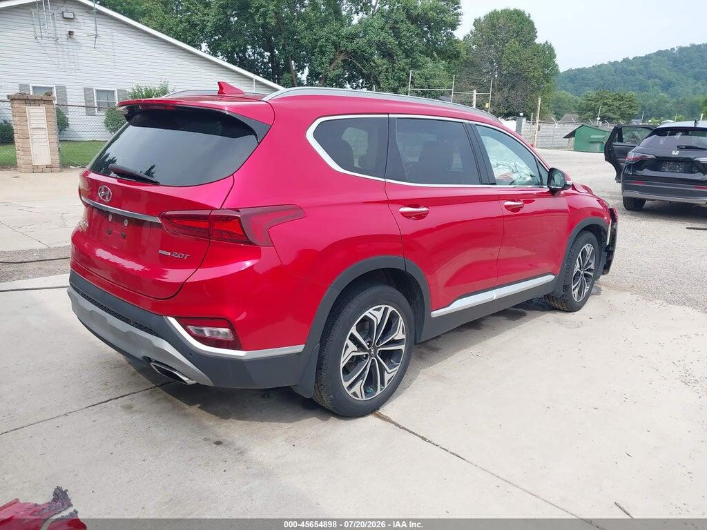 5NMS3CAA4LH190348 2020 HYUNDAI SANTA FE photo no. 4