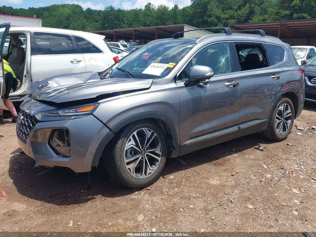 5NMS53AA2LH179259 2020 HYUNDAI SANTA FE photo no. 2