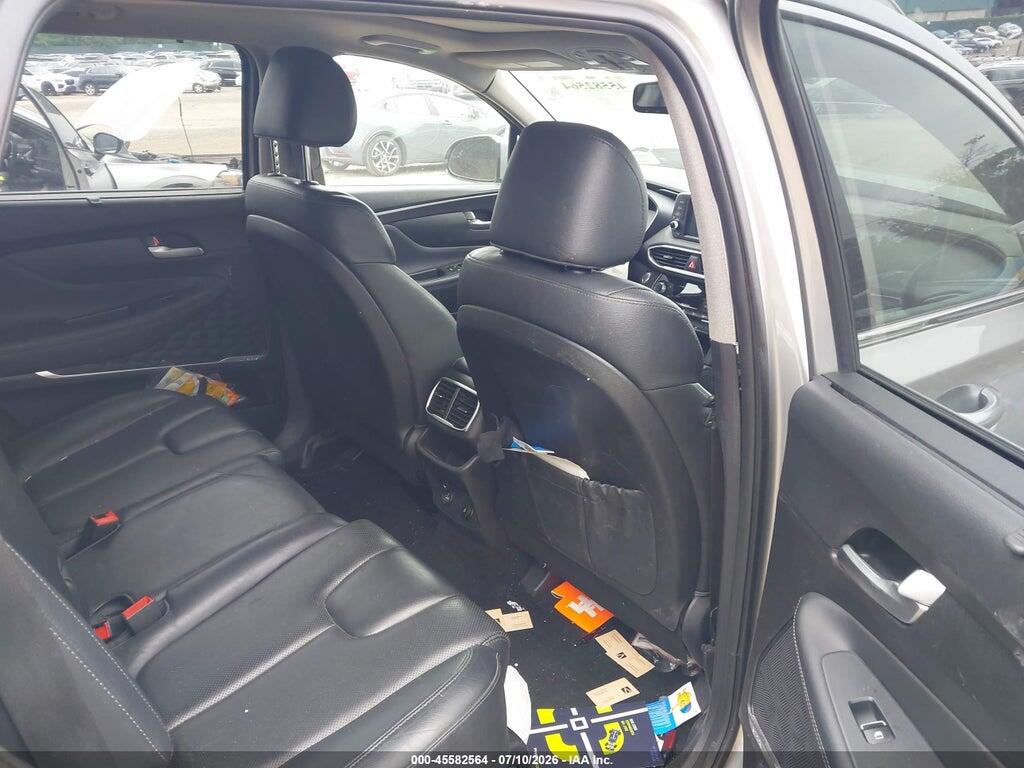 5NMS3CAA2LH302077 2020 HYUNDAI SANTA FE photo no. 8