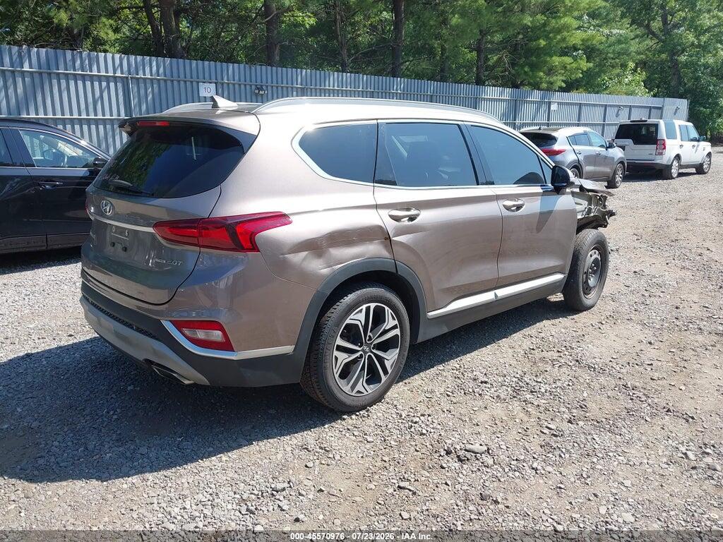 5NMS3CAA3LH207480 2020 HYUNDAI SANTA FE photo no. 4