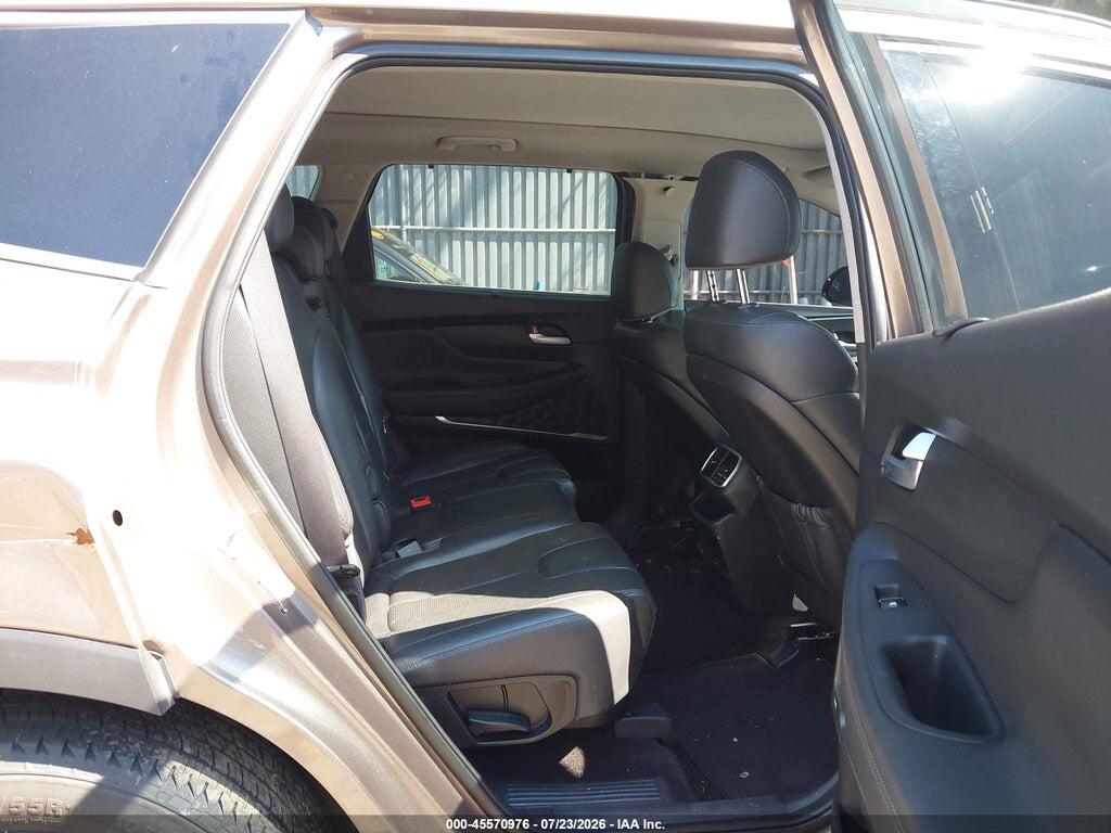 5NMS3CAA3LH207480 2020 HYUNDAI SANTA FE photo no. 8