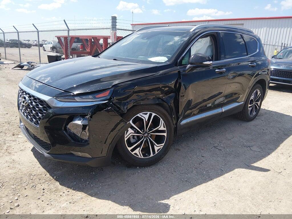 5NMS33AA2LH274815 2020 HYUNDAI SANTA FE photo no. 2