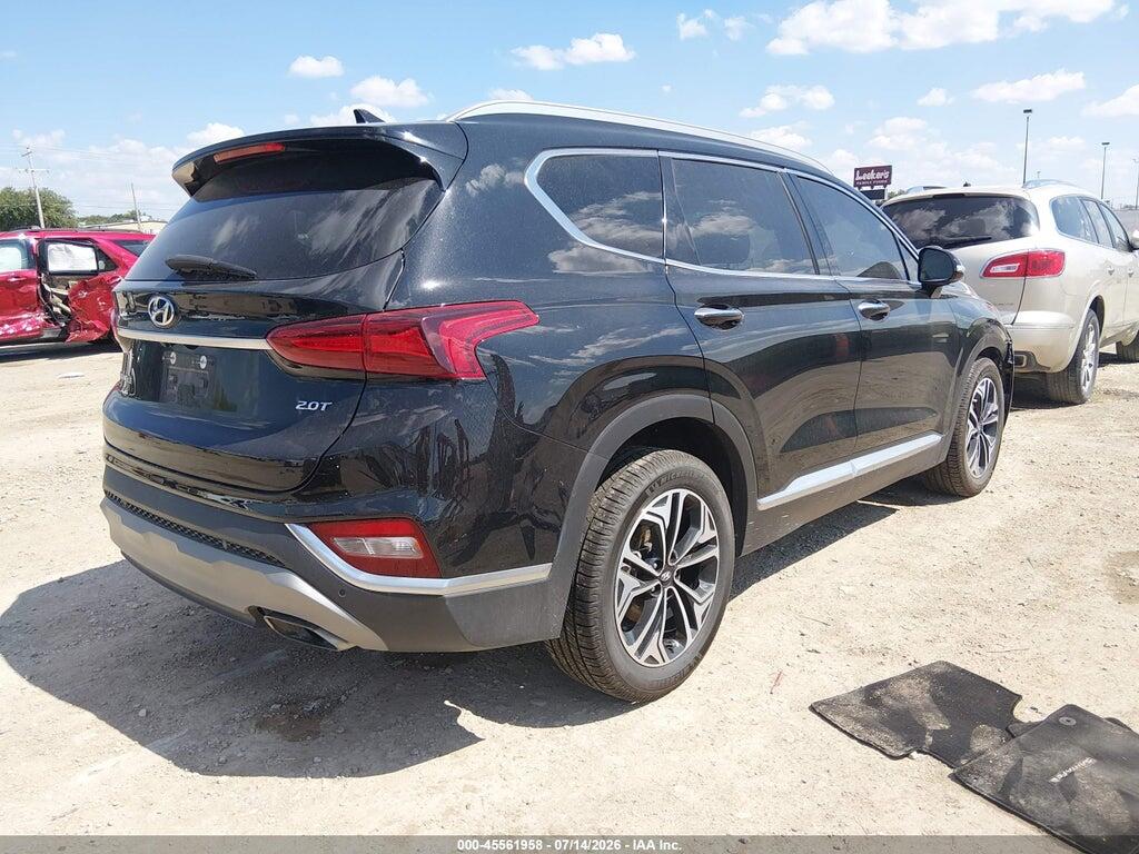 5NMS33AA2LH274815 2020 HYUNDAI SANTA FE photo no. 4