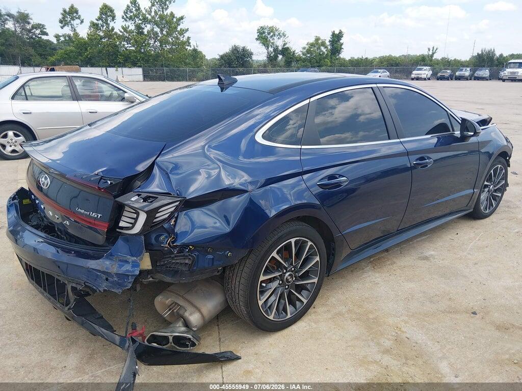 5NPEH4J26LH014837 2020 HYUNDAI SONATA photo no. 4