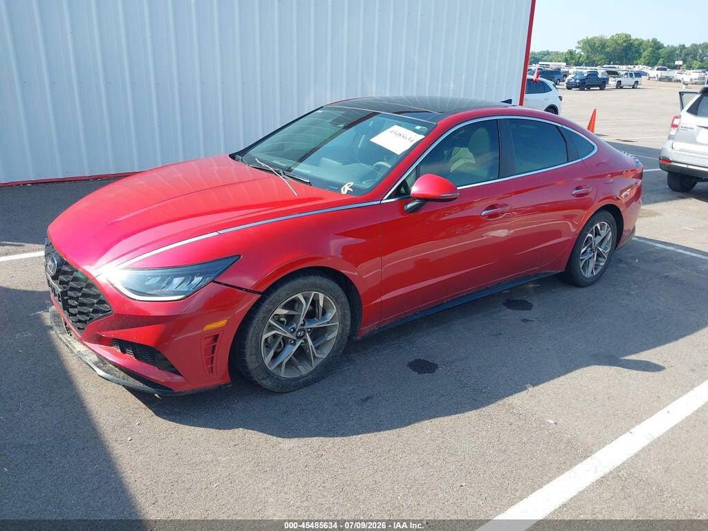 5NPEF4JA0LH002017 2020 HYUNDAI SONATA photo no. 2