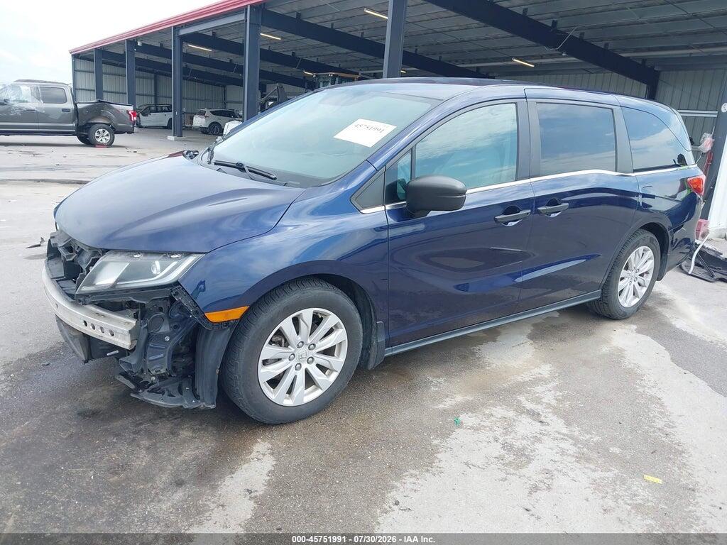 5FNRL6H2XKB083173 2019 HONDA ODYSSEY photo no. 2