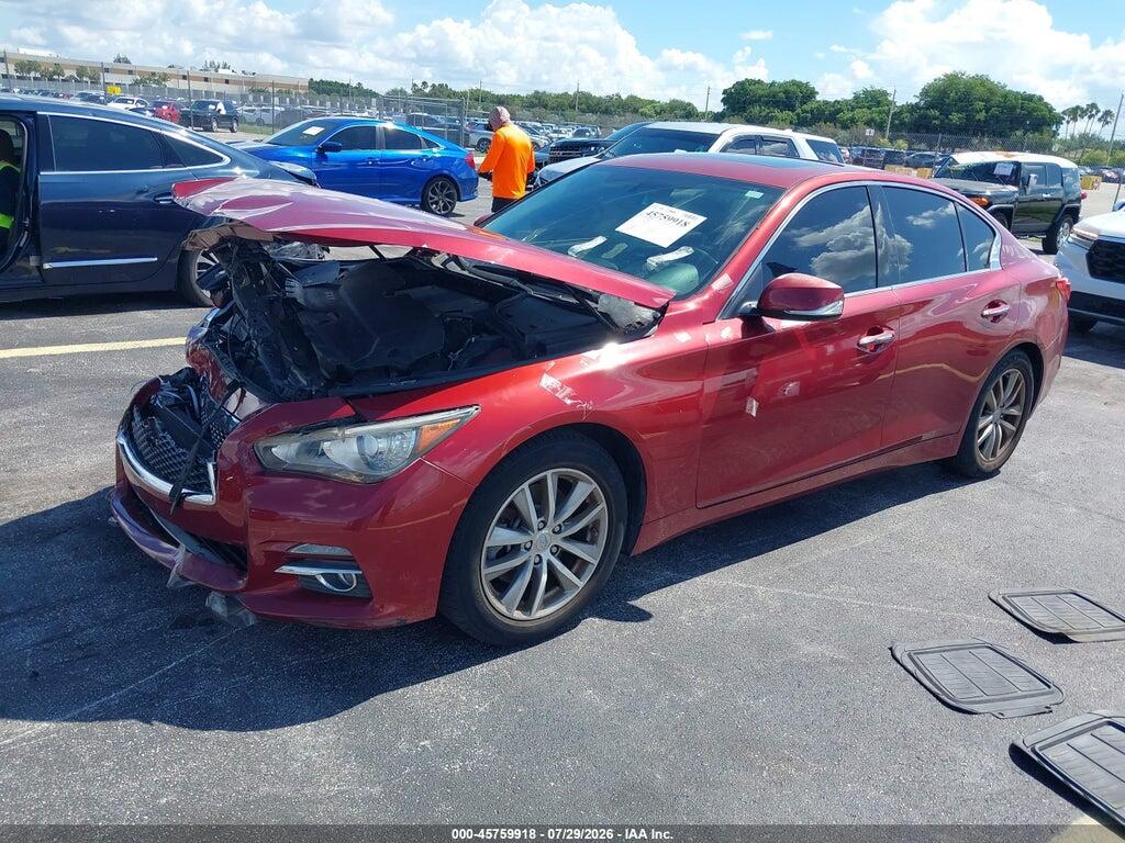 JN1BV7AP8FM337552 2015 INFINITI Q50 photo no. 2
