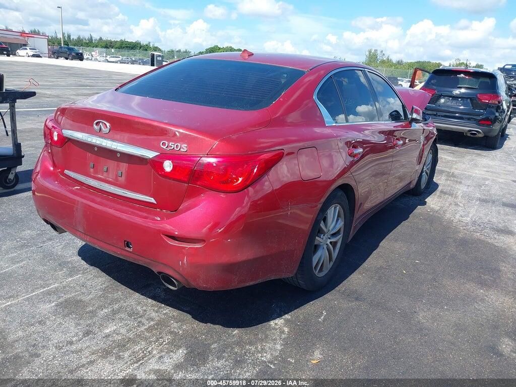 JN1BV7AP8FM337552 2015 INFINITI Q50 photo no. 4