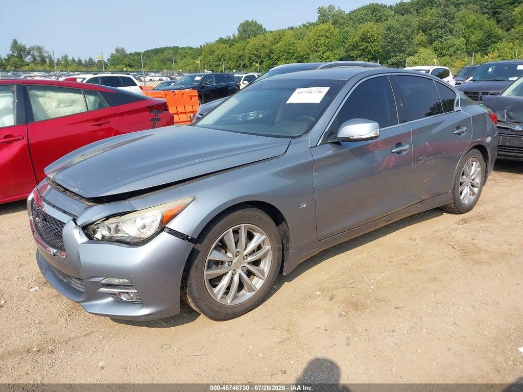 JN1BV7AP3FM351133 2015 INFINITI Q50 photo no. 2