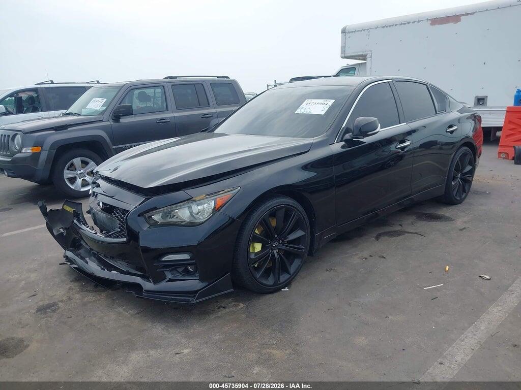 JN1BV7AP2FM357201 2015 INFINITI Q50 photo no. 2