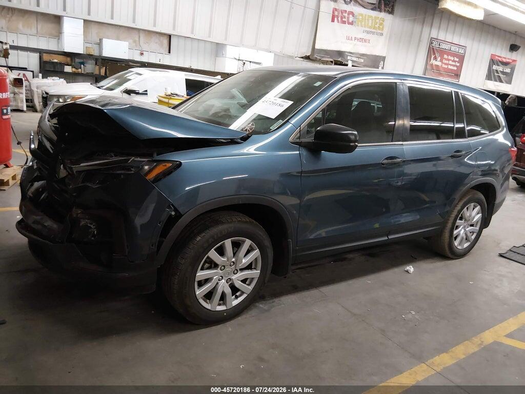 5FNYF5H11KB036280 2019 HONDA PILOT photo no. 2