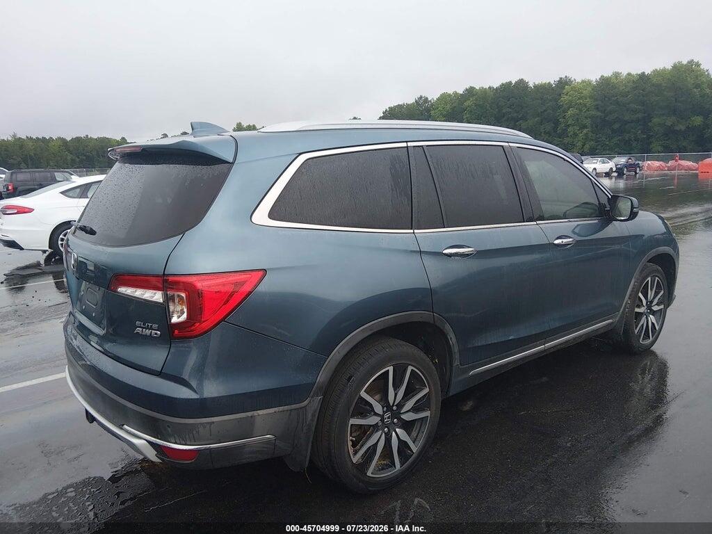 5FNYF6H07KB089031 2019 HONDA PILOT photo no. 4