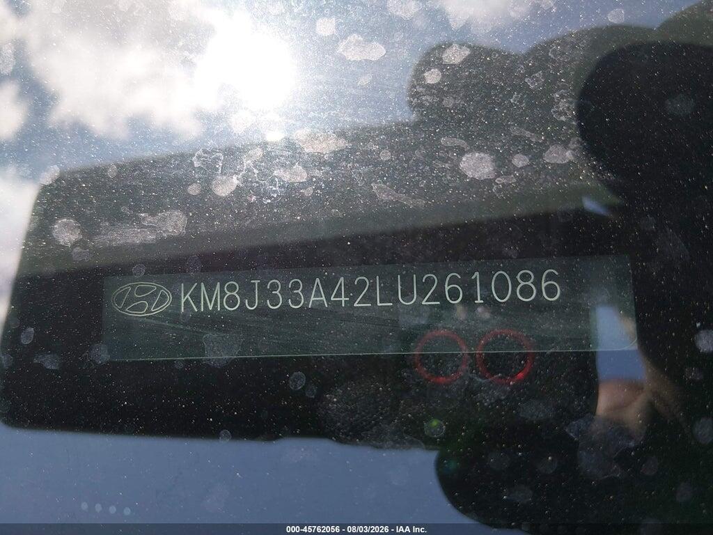 KM8J33A42LU261086 2020 HYUNDAI TUCSON photo no. 9