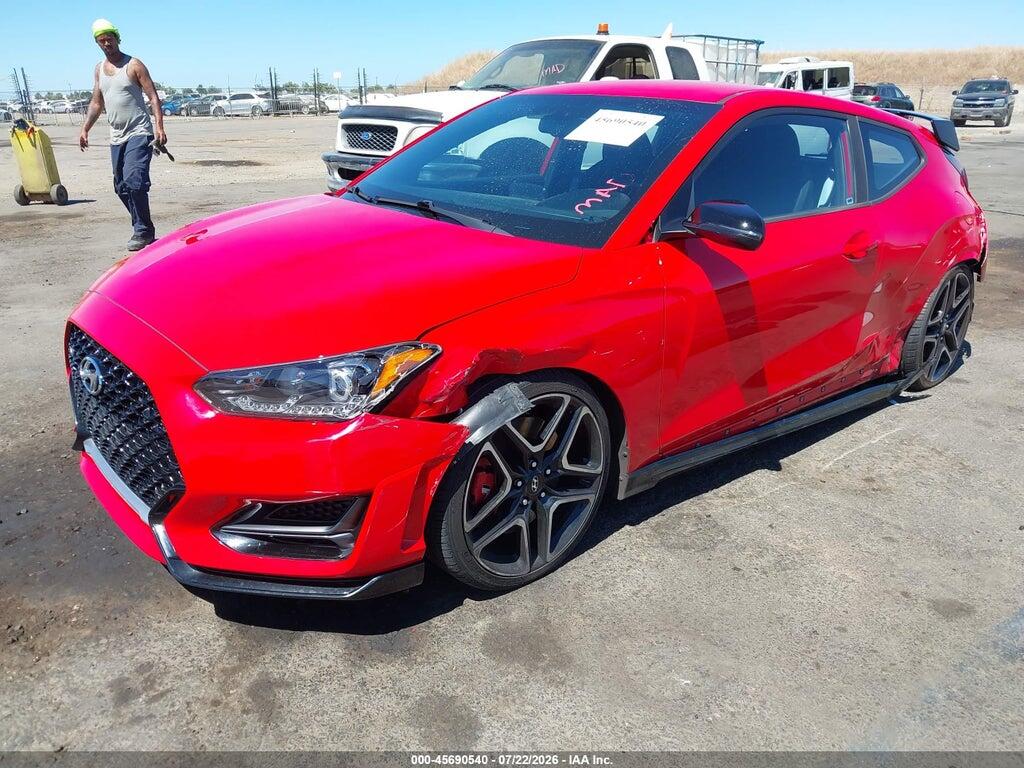 KMHT36AH8LU008318 2020 HYUNDAI VELOSTER N photo no. 2