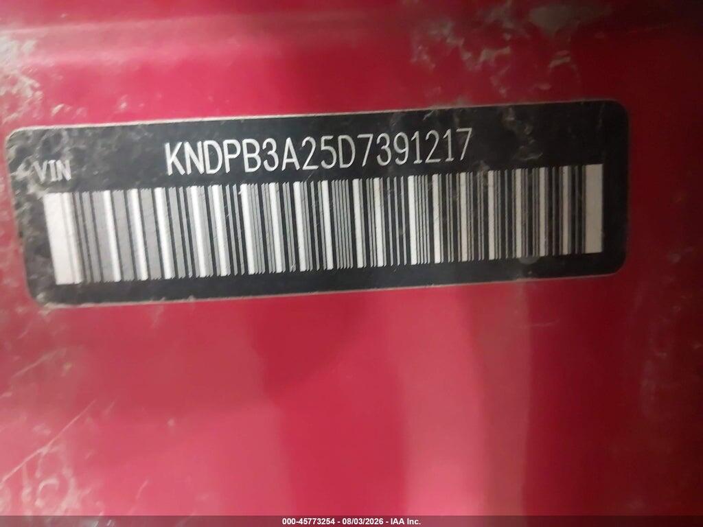KNDPB3A25D7391217 2013 KIA SPORTAGE photo no. 9