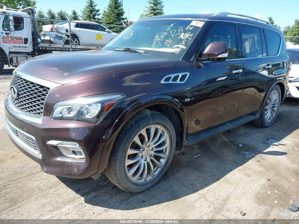 JN8AZ2NF3F9574054 2015 INFINITI QX80 photo no. 2