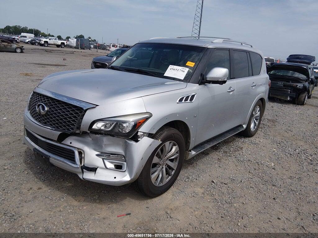 JN8AZ2ND1F9770301 2015 INFINITI QX80 photo no. 2