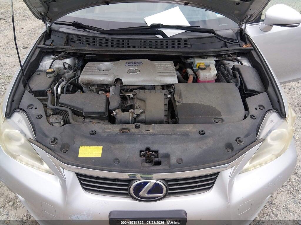 JTHKD5BH6D2152743 2013 LEXUS CT 200H photo no. 10