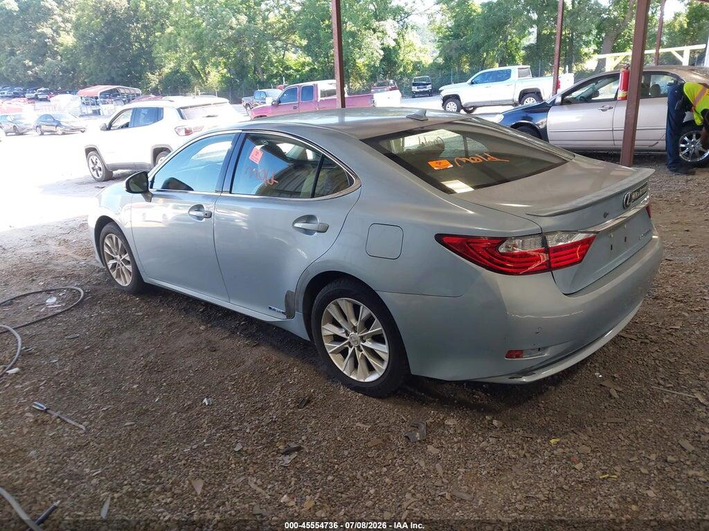 JTHBW1GG8D2001485 2013 LEXUS ES 300H photo no. 3