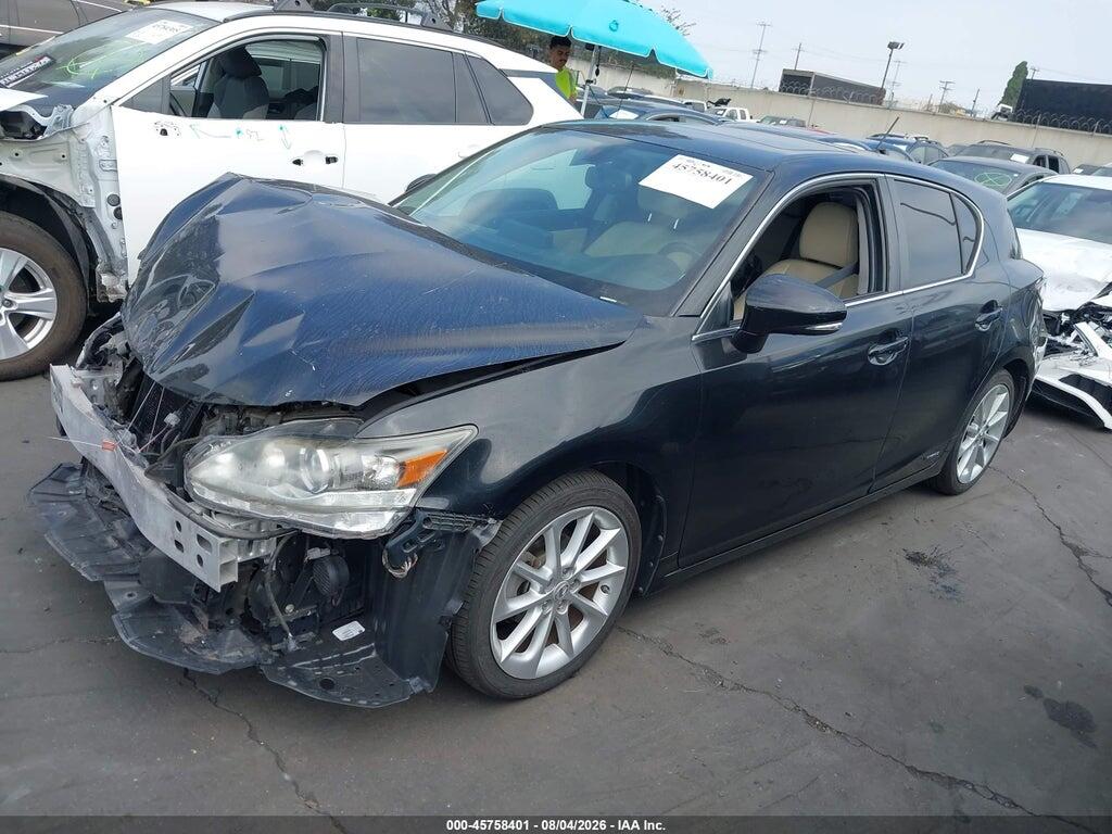 JTHKD5BH1D2162547 2013 LEXUS CT 200H photo no. 2