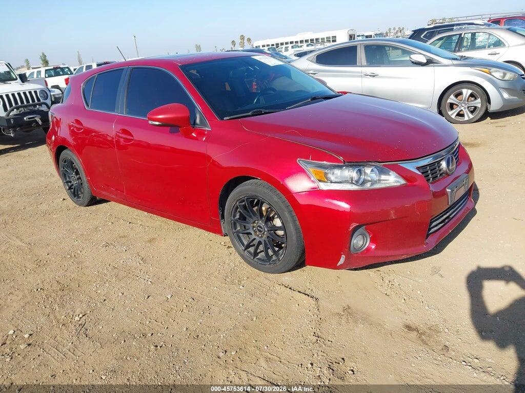 JTHKD5BHXD2148307 2013 LEXUS CT 200H photo no. 1
