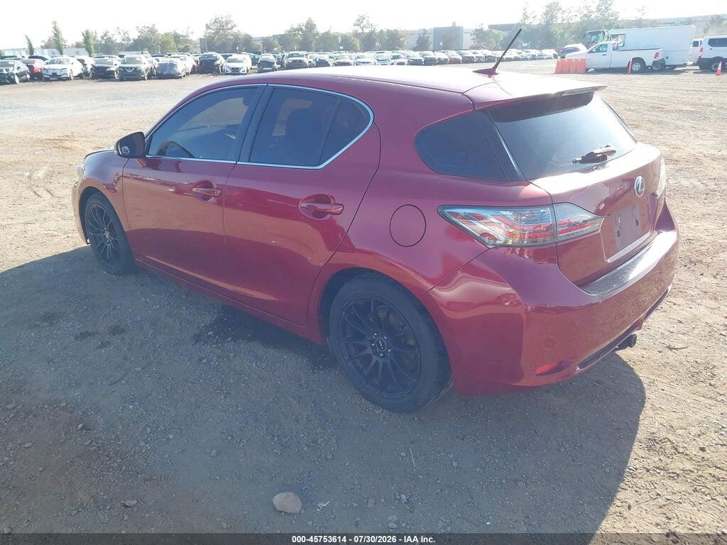 JTHKD5BHXD2148307 2013 LEXUS CT 200H photo no. 3