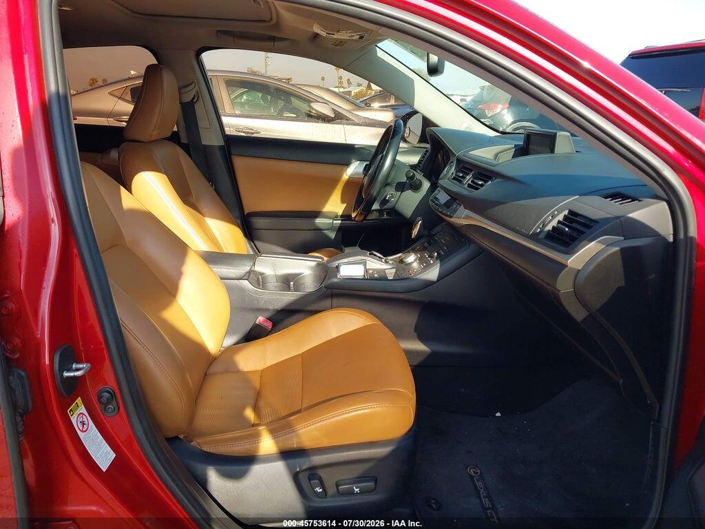 JTHKD5BHXD2148307 2013 LEXUS CT 200H photo no. 5