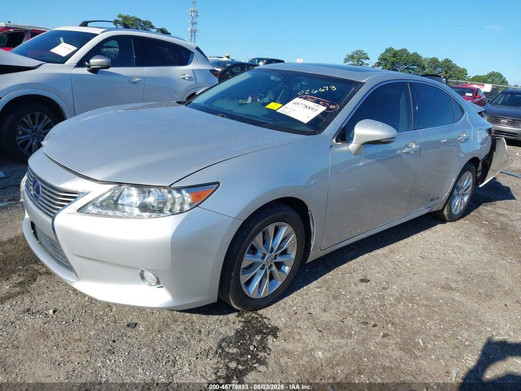 JTHBW1GG2D2026673 2013 LEXUS ES 300H photo no. 2