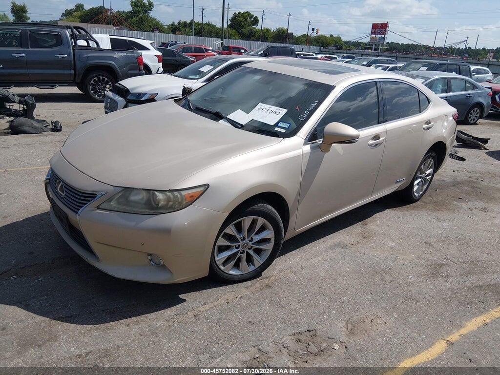 JTHBW1GGXD2013122 2013 LEXUS ES 300H photo no. 2