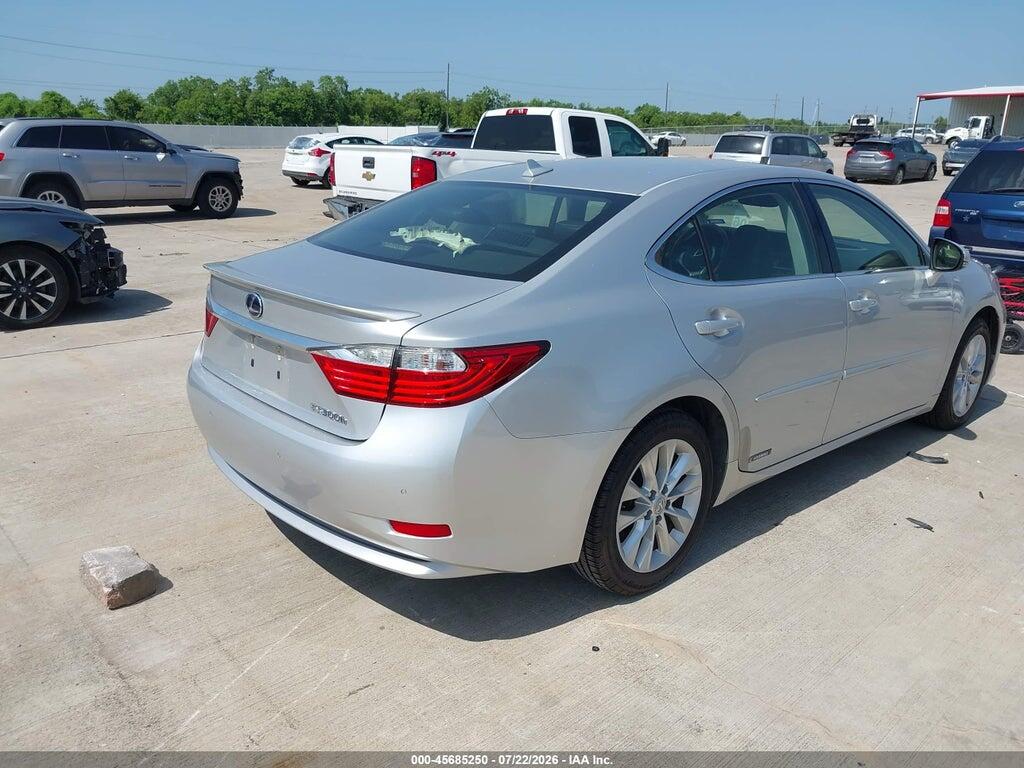JTHBW1GG7D2028368 2013 LEXUS ES 300H photo no. 4