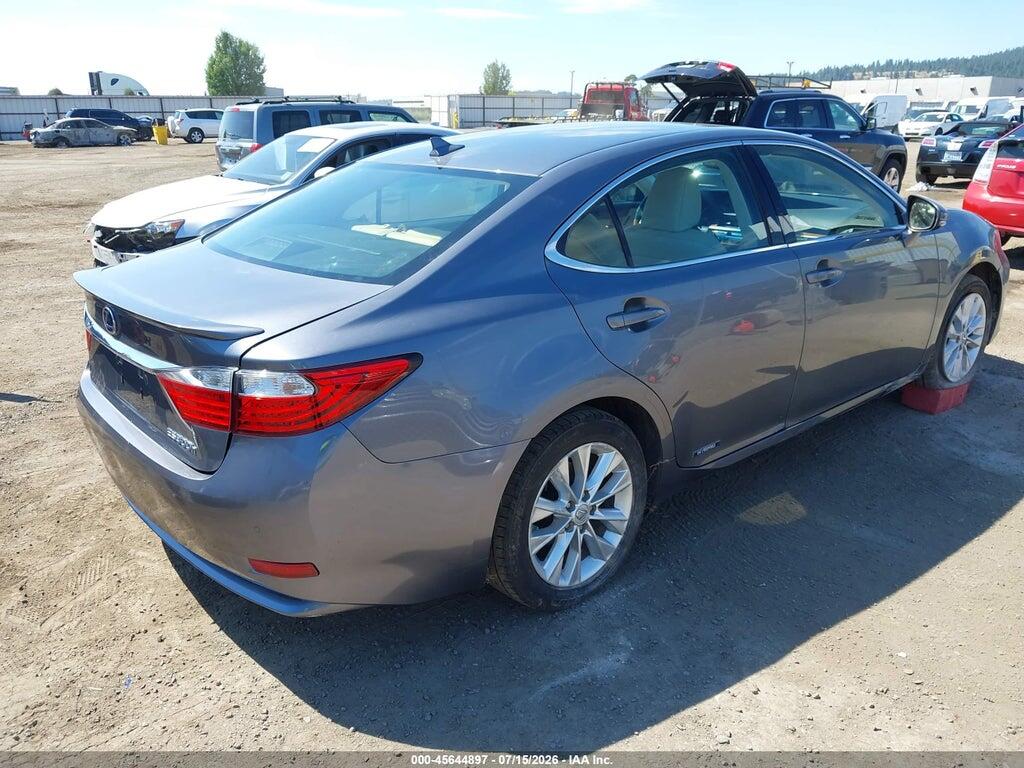 JTHBW1GG1D2028351 2013 LEXUS ES 300H photo no. 4