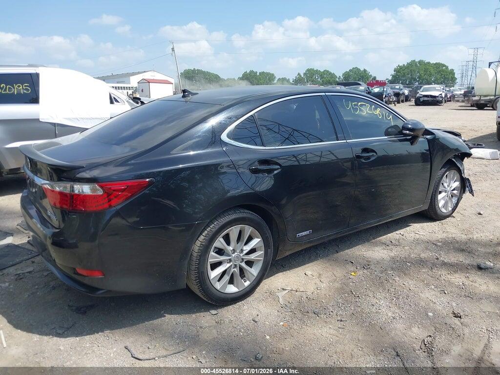 JTHBW1GG7D2006595 2013 LEXUS ES 300H photo no. 4