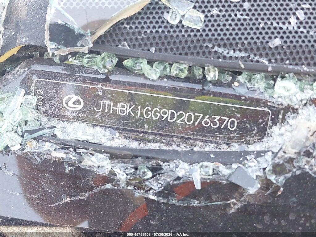 JTHBK1GG9D2076370 2013 LEXUS ES 350 photo no. 9