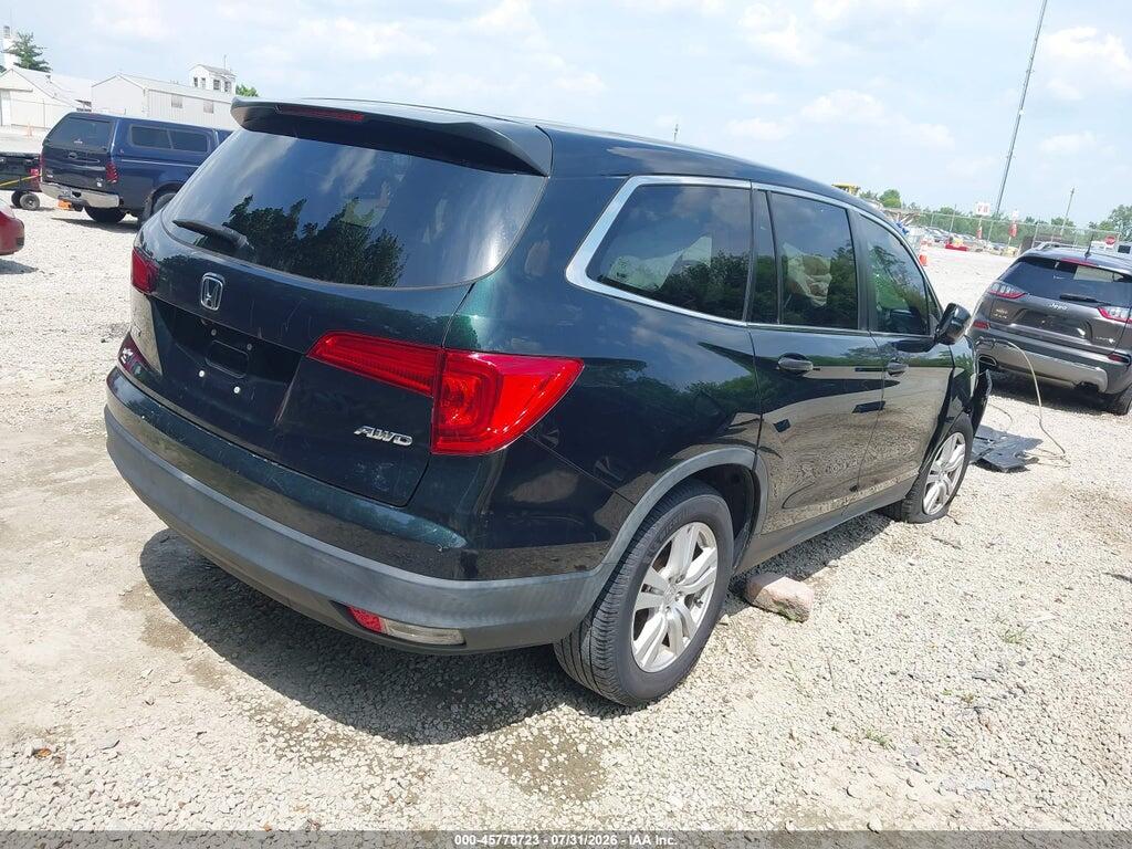 5FNYF6H16JB052706 2018 HONDA PILOT photo no. 4