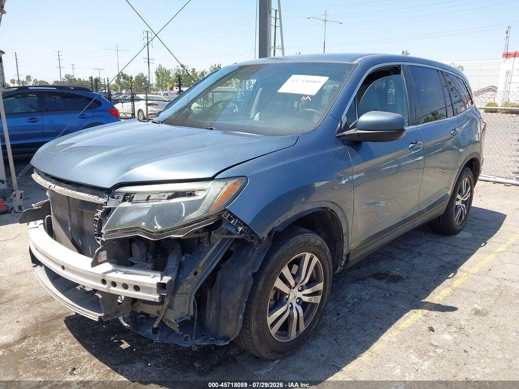 5FNYF5H37JB024876 2018 HONDA PILOT photo no. 2