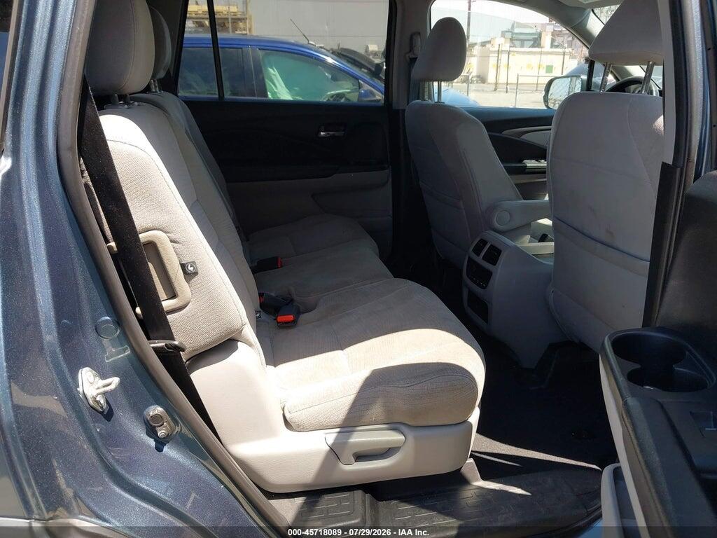 5FNYF5H37JB024876 2018 HONDA PILOT photo no. 8
